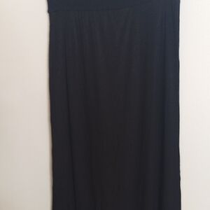 Elegant Black Maxi Skirt